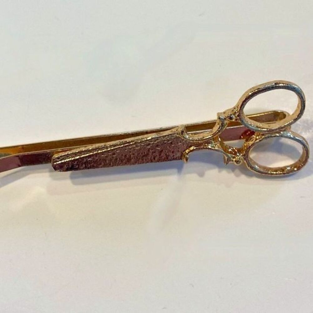 Gold Scissors Hair Pin‎